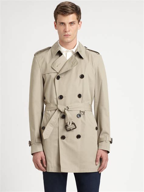 burberry brit mens wool coat|Burberry double breasted trench coat.